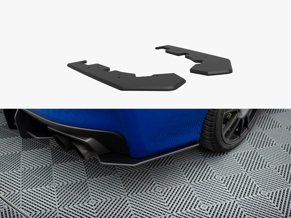 Street Pro Rear Side Splitters compatible with Subaru WRX STI Mk1