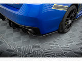 Street Pro Rear Side Splitters compatible with Subaru WRX STI Mk1