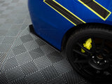 Street Pro Rear Side Splitters compatible with Subaru WRX STI Mk1