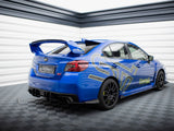 Street Pro Rear Side Splitters + Flaps compatible with Subaru WRX STI Mk1