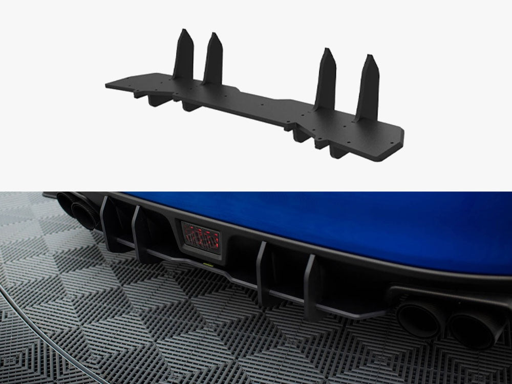 Street PRO Rear Diffuser compatible with Subaru WRX STI Mk1