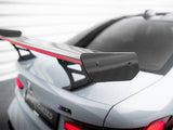 Carbon Spoiler With Internal Brackets Uprights + LED compatible with BMW M3 G80 / M340i G20 / 3 M-Pack G20 / 3 Standard G20