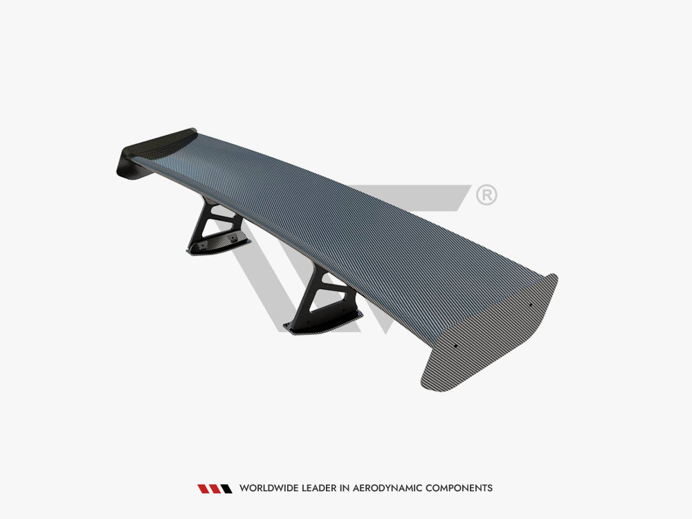 Carbon Spoiler With Internal Brackets Uprights + LED compatible with BMW M3 G80 / M340i G20 / 3 M-Pack G20 / 3 Standard G20
