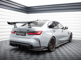 Carbon Spoiler With Internal Brackets Uprights compatible with BMW M3 G80 / M340i G20 / 3 M-Pack G20 / 3 Standard G20