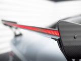 Carbon Spoiler With External Brackets Uprights + LED compatible with BMW M3 G80 / M340i G20 / 3 M-Pack G20 / 3 Standard G20