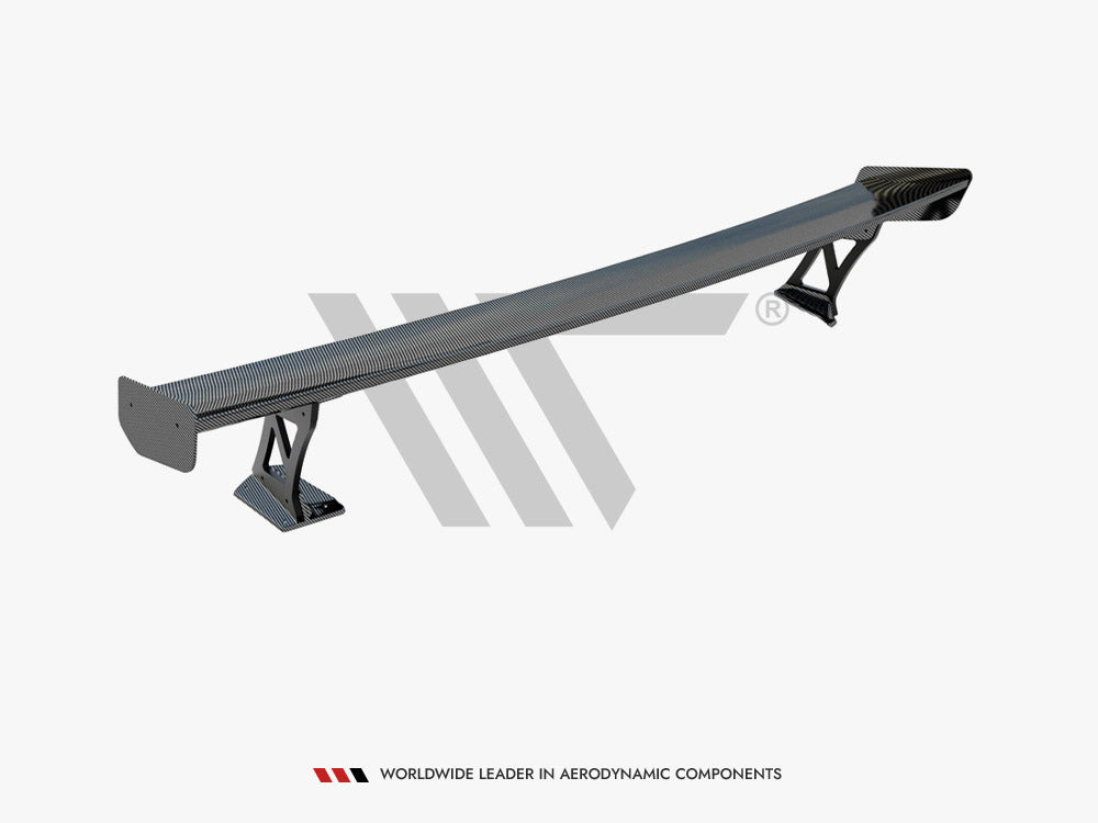 Carbon Spoiler With External Brackets Uprights compatible with BMW M3 G80 / M340i G20 / 3 M-Pack G20 / 3 Standard G20