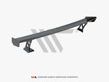 Carbon Spoiler With External Brackets Uprights compatible with BMW M3 G80 / M340i G20 / 3 M-Pack G20 / 3 Standard G20