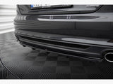 Central Rear Splitter (Vertical Bars) compatible with Audi A5 S Line F5 Coupe / Sportback