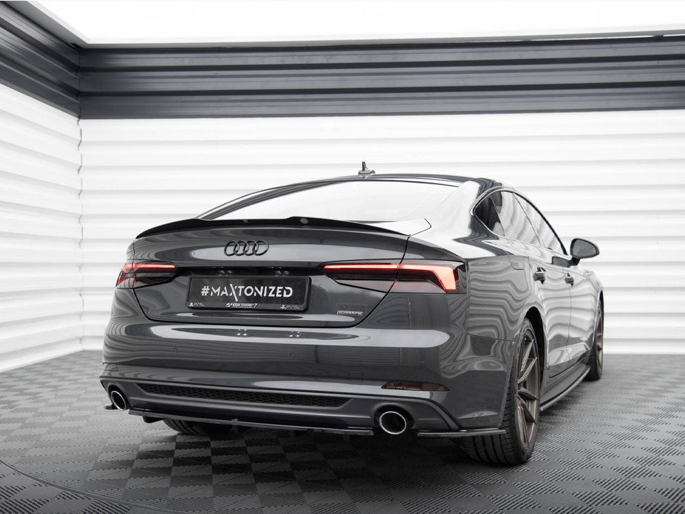 Rear Side Splitters compatible with Audi A5 S Line F5 Sportback