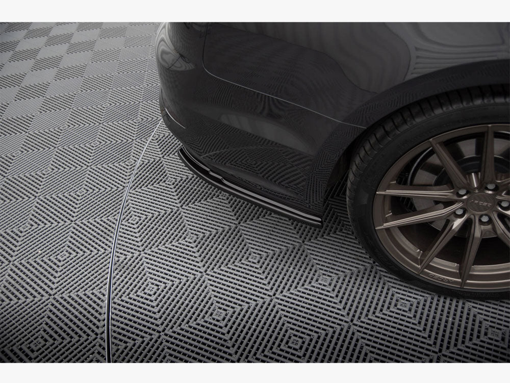 Rear Side Splitters compatible with Audi A5 S Line F5 Sportback