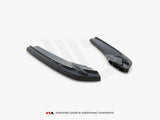 Rear Side Splitters compatible with Audi A5 S Line F5 Sportback
