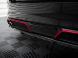 Central Rear Splitter (Vertical Bars) compatible with Kia Ceed GT Mk3 Facelift