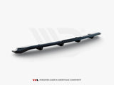 Central Rear Splitter (Vertical Bars) compatible with Kia Ceed GT Mk3 Facelift