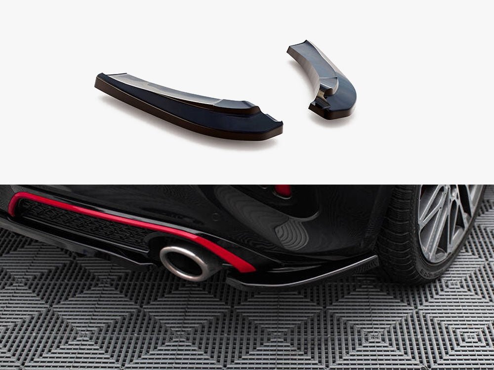 Rear Side Splitters compatible with Kia Ceed GT Mk3 Facelift