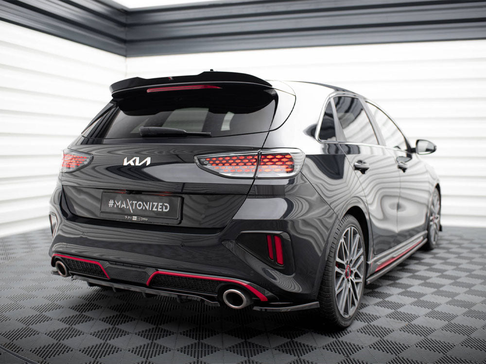 Rear Side Splitters compatible with Kia Ceed GT Mk3 Facelift