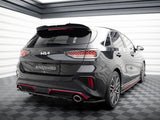 Rear Side Splitters compatible with Kia Ceed GT Mk3 Facelift