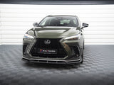 Front Splitter V.2 compatible with Lexus NX F Sport Mk2