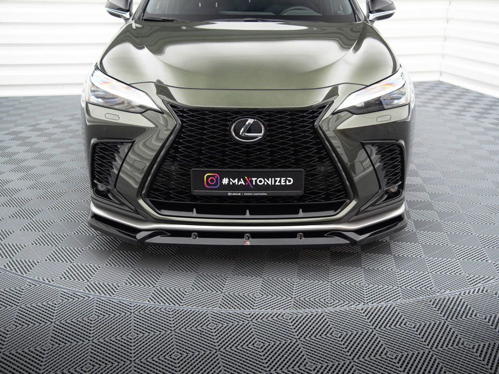 Front Splitter V.2 compatible with Lexus NX F Sport Mk2