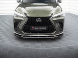 Front Splitter V.2 compatible with Lexus NX F Sport Mk2