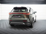 Rear Splitter (Vertical Bars) compatible with Lexus NX F Sport Mk2