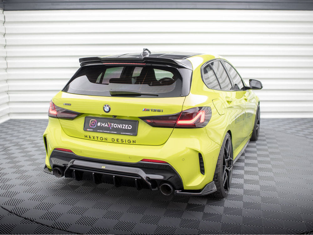 Rear Side Splitters V.8 (For Rear Valance V.1) compatible with BMW 1 M-Pack / M135i F40