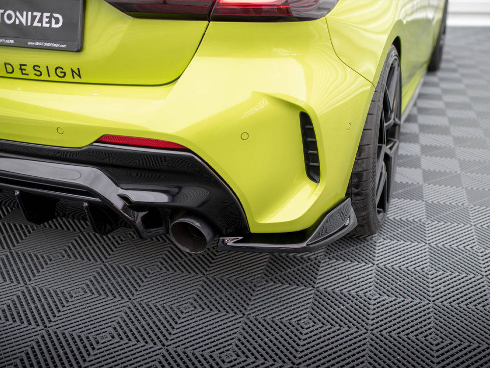 Rear Side Splitters V.8 (For Rear Valance V.1) compatible with BMW 1 M-Pack / M135i F40