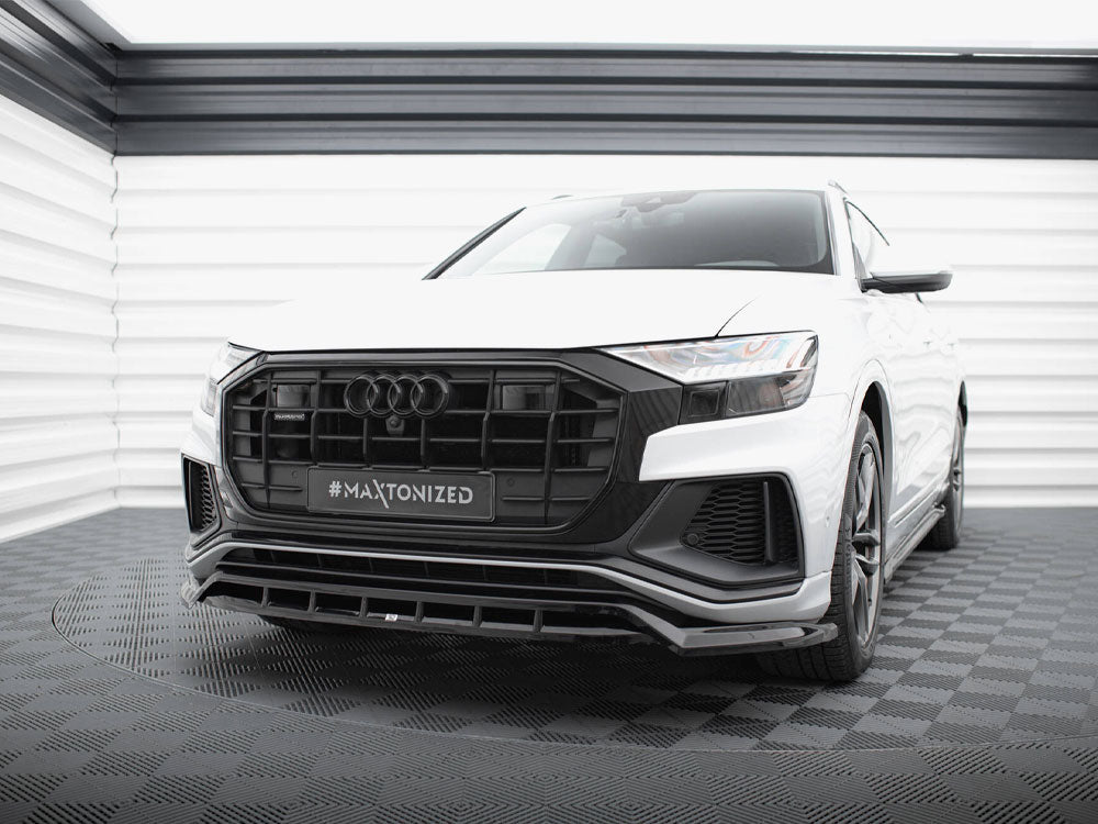 Front Splitter V.2 compatible with Audi SQ8 / Q8 S Line Mk1