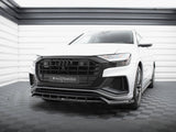 Front Splitter V.2 compatible with Audi SQ8 / Q8 S Line Mk1