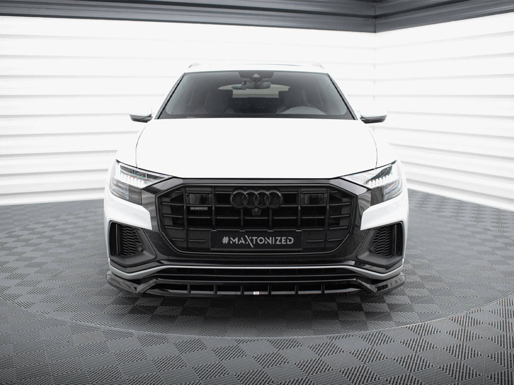 Front Splitter V.2 compatible with Audi SQ8 / Q8 S Line Mk1