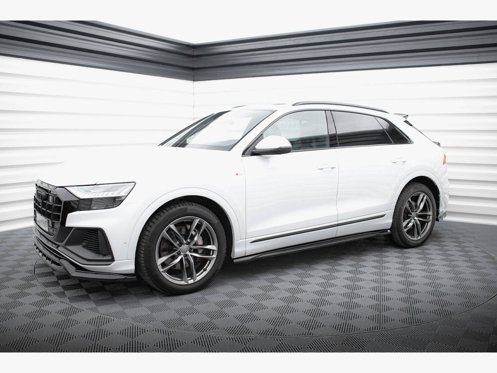 Side Skirts Diffusers V.2 compatible with Audi Q8 / Q8 S Line / SQ8 Mk1