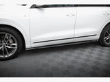 Side Skirts Diffusers V.2 compatible with Audi Q8 / Q8 S Line / SQ8 Mk1
