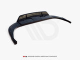 Central Rear Splitter (Vertical Bars) compatible with Audi Q8 S Line Mk1