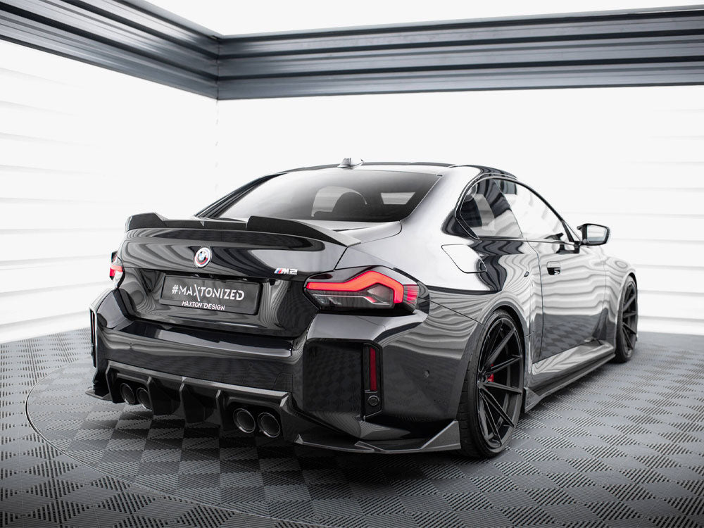 Carbon Fiber Rear Side Splitters compatible with BMW M2 G87