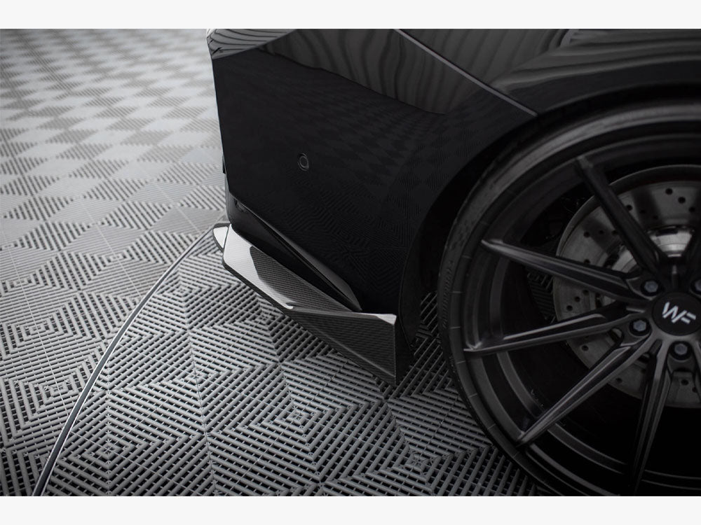 Carbon Fiber Rear Side Splitters compatible with BMW M2 G87
