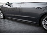 Side Skirts Diffusers compatible with Audi A7 S Line C8 / S7 C8 / C8 Facelift / S7 Facelift
