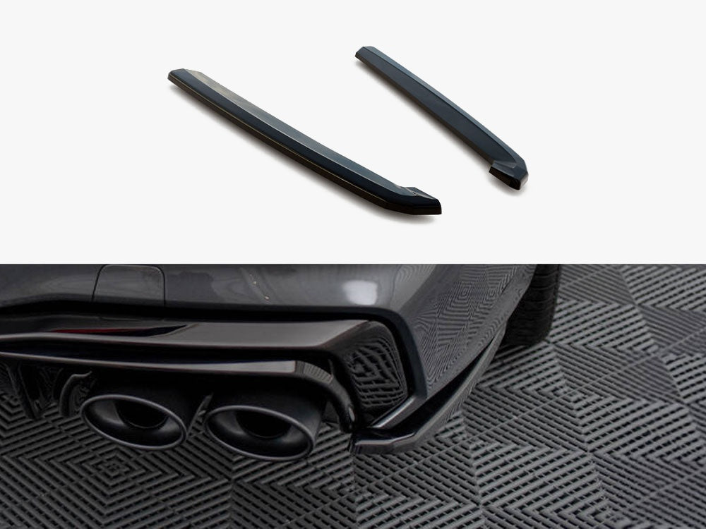 Rear Side Splitters compatible with Audi A7 S Line C8 / S7 C8 / C8 Facelift / S7 Facelift