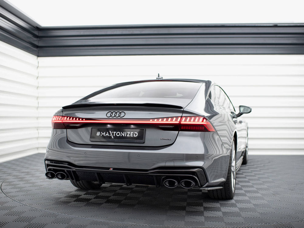 Rear Valance compatible with Audi A7 S Line C8 / S7 C8 / C8 Facelift / S7 Facelift