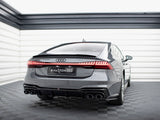 Rear Valance compatible with Audi A7 S Line C8 / S7 C8 / C8 Facelift / S7 Facelift