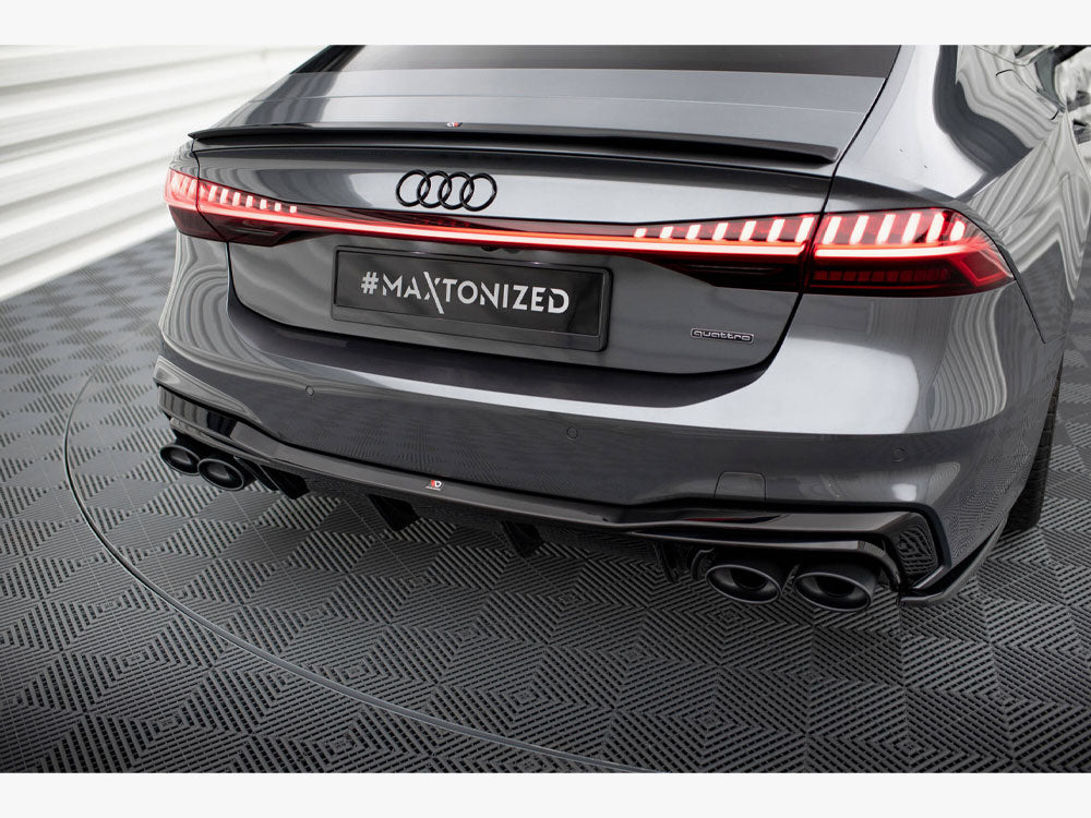 Rear Valance compatible with Audi A7 S Line C8 / S7 C8 / C8 Facelift / S7 Facelift