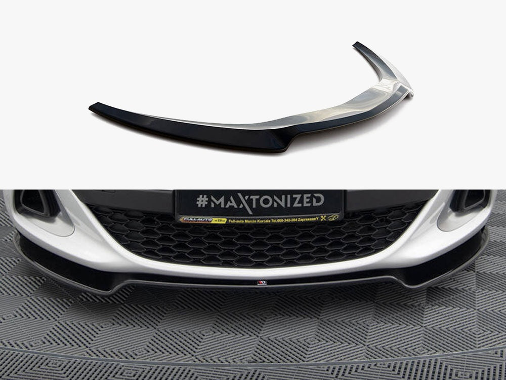 Front Splitter V.2 compatible with Opel Astra J OPC / VXR