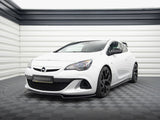 Front Splitter V.2 compatible with Opel Astra J OPC / VXR