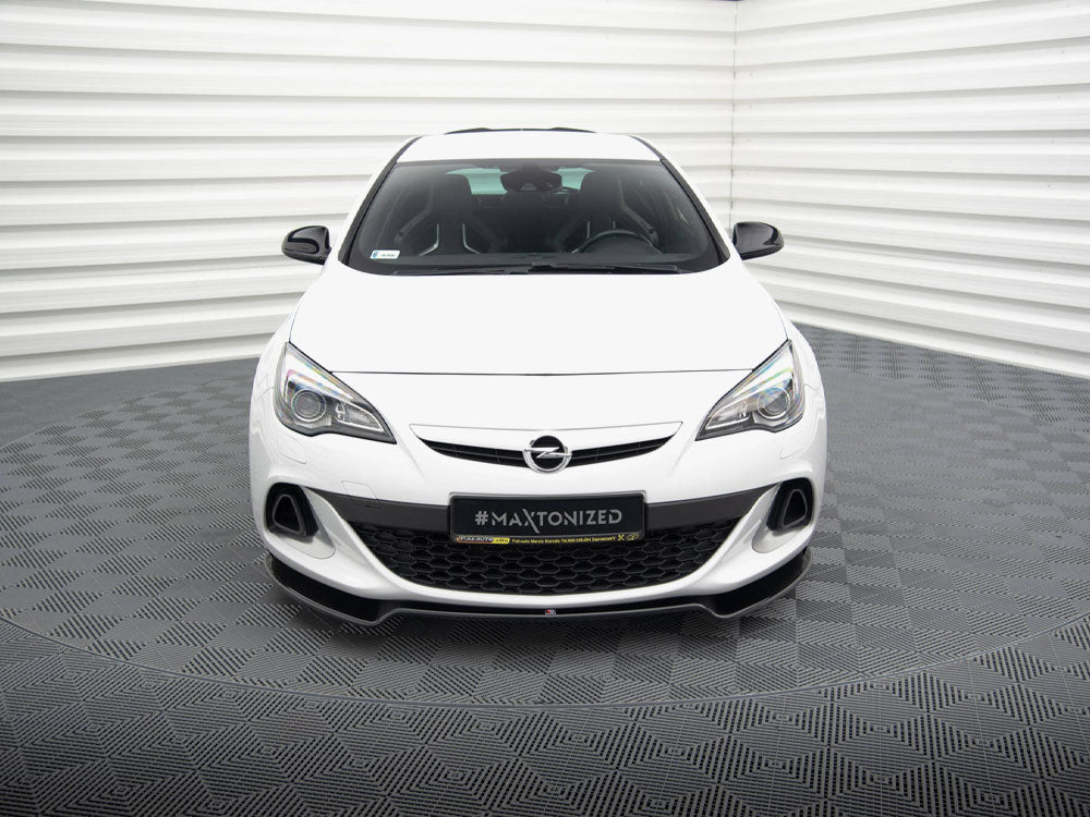 Front Splitter V.2 compatible with Opel Astra J OPC / VXR