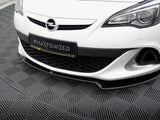 Front Splitter V.2 compatible with Opel Astra J OPC / VXR