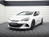 Front Splitter compatible with Opel Astra J OPC / VXR Nurburg - Carbon Look