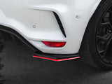 Rear Side Splitters V.2 compatible with Renault Megane RS Mk4