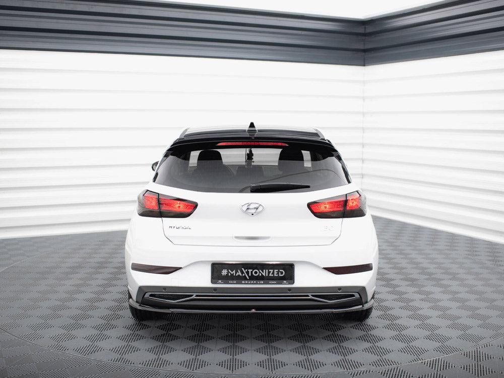 Spoiler CAP compatible with Hyundai i30 Mk3 Hatchback - Carbon Look