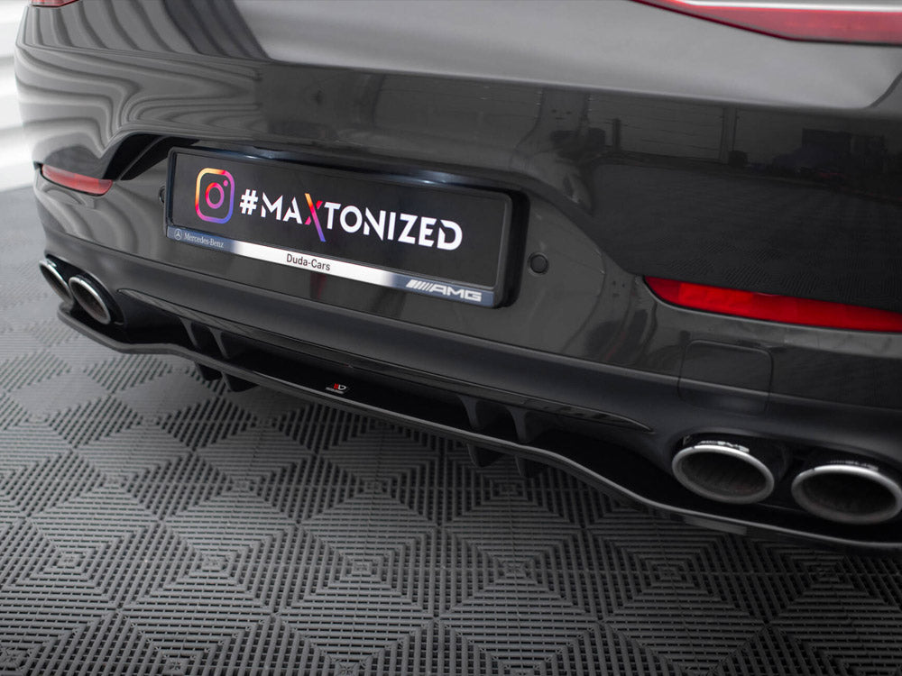Rear Splitter (Vertical Bars) compatible with Mercedes-AMG GT 53 4-Door Coupe X290