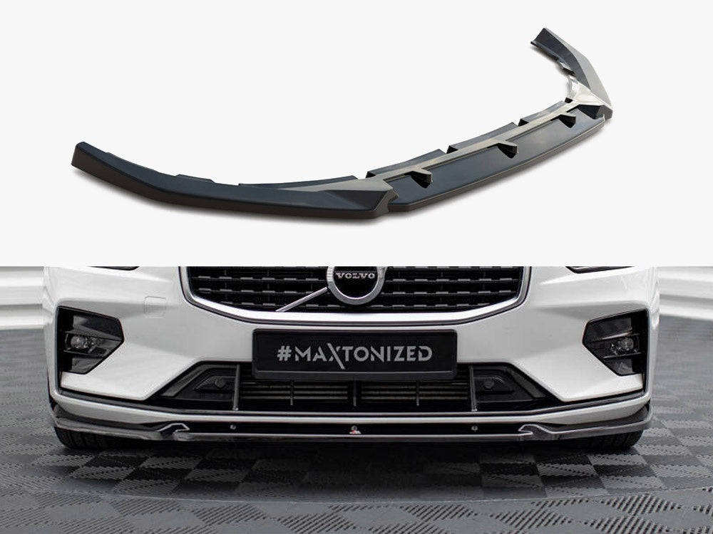 Front Splitter V.1 compatible with Volvo S60 / V60 R-Design Mk3