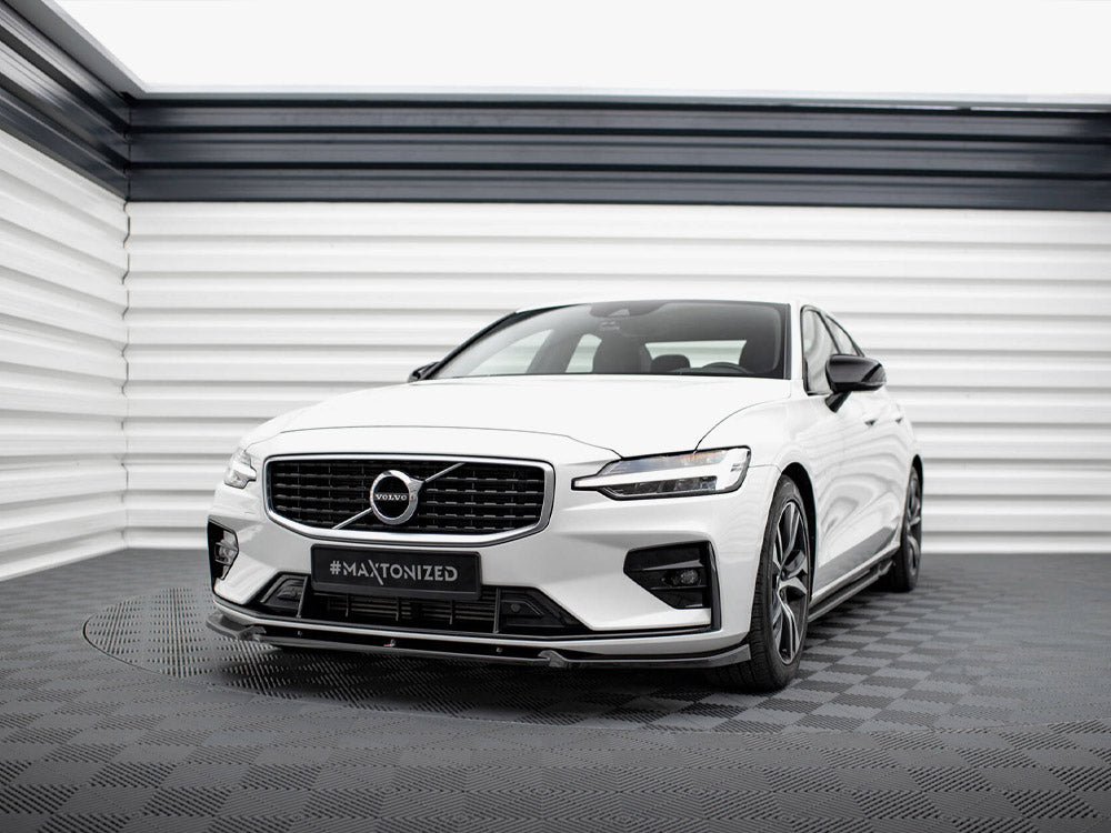 Front Splitter V.1 compatible with Volvo S60 / V60 R-Design Mk3