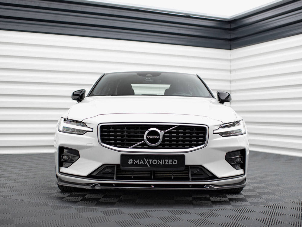 Front Splitter V.1 compatible with Volvo S60 / V60 R-Design Mk3